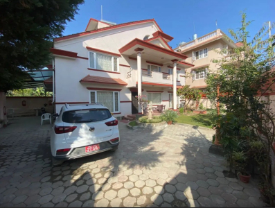 Beautiful residential house for sale at Bansbari